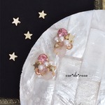 ピンクスター　 ピアス/イヤリング