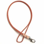 江戸打ち紐のストラップ（レンガ色　長さ５０ｃｍ）送料込価格
