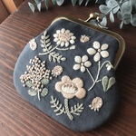 ✥お花のがま口✥  　木苺