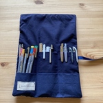 300.自立もする☆リバティくるくるペンケース