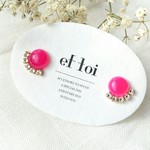 「jellyfish pink」ピアス