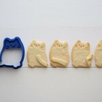 猫のキモチ（スタンプ付き）クッキー型・クッキーカッター