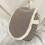【sale】フリンジベビーリュック　brown②