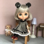 73 灰色くまセット　#ブライス