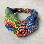 AFRICAN HEAD BAND  アフリカ布・ツイストヘアバンド・ヘアバンド