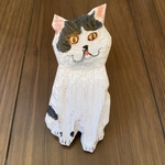 木彫り猫