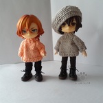 ベーシックセーター　14色コットン　オビツ11・ねんどろいどどーる共通サイズ　