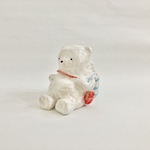 しろくま花瓶 水色(ピクニック)