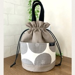 トモタケ あんぱん♡巾着バッグ トートバッグ バケツバッグ ＊ショルダーにも
