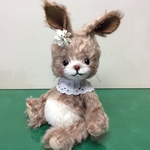 ♪　クルクルモヘアのウサギちゃん　♪