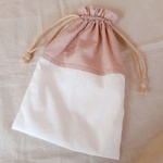 チェック&ストライプ☆巾着袋