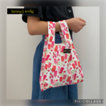 USAコットンのコンビニサイズエコトートバッグ☆ American Summer/ Popsicles