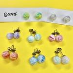 キャンディポップピアス チタンピアス 夏ピアス 金属アレルギー対応