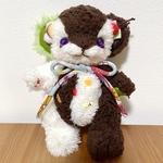 しらたま様専用ページ あんみつちゃん クリームあんみつ テディベア ぬいぐるみ 和風