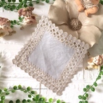 ＊ハーダンガー刺繍＊コースター/ハンドメイド/手作り/手縫い/ドイリー/壁掛け/インテリア/