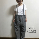 新作⭐️yachi original 締めつけゼロ‼️サロペット