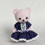 ネイビーのワンピース　ハニーベア用