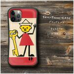 【 key マッチラベル レトロ ハンガリー】スマホケース グリップケース 全機種対応 絵画 iPhone12 mini 12ProMax バンパーケース