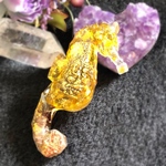 金ピカ✨ガネーシャ✨IN  タツノオトシゴ✨オルゴナイト