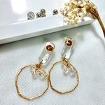 透明感ゆらゆらピアス