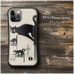 【 テオフィル アレクサンドル スタンラン 猫】スマホケース グリップケース 全機種対応 絵画 iPhone12 mini 12ProMax バンパーケース