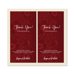 特価送料無料（25枚）Thank you 929# 長方形のシール /ラッピング 