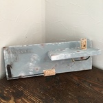 トイレットペーパーホルダー シェルフ付き 