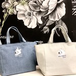 💋Kissesシリーズ💋刺繍バッグ【ホワイトシェパード】