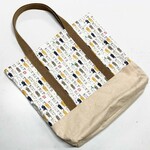 洗濯猫 干し猫 キャンバス地 トートバッグ ねこ ネコ