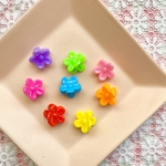 ꫛꫀꪝ✧‧˚ キッズ ベビー フラワー お花 ミニクリップ バンスクリップ 8色セット