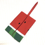 カバンの中で迷子にならないポケットティッシュケース☆スイカ🍉レッド