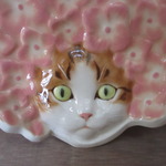 紫陽花ヘアーザラ～猫