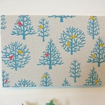 北欧の森(ナチュラル)のファブリックパネル