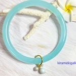 ブルーのバングル💙受注作成となります