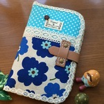 可愛い♥欧風柄の通帳・母子手帳ケース♥カード入・お薬手帳にも