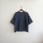 ベルギーリネン　布帛ラグランTシャツ　送料込み