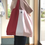 カラフル　エコバッグ　L   すもも