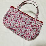   【完成品】🍓アシュテッドタグ無し コロンと可愛い丸底ポーチ 