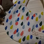 ふんわりやわらかしずくガーゼスタイ