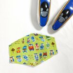 ＊幼児～低学年向け＊ 電車柄のおさかなマスク