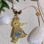 オルゴナイト レジン ネックレス  フラガール