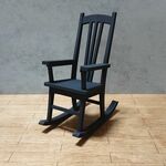ミニチュア◆ロッキングチェア◆ドールハウスに◆椅子 チェアー 　ドールハウス家具　ミニチュア家具