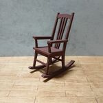 ミニチュア◆ロッキングチェア◆ドールハウスに◆椅子 チェアー 　ドールハウス家具　ミニチュア家具