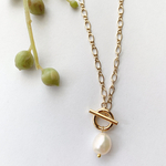 マンテル×パールチェーンネックレス〜pearl〜