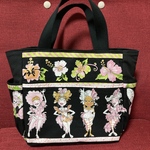 ロラライハリス❣️ポケット多めトートバッグ☆