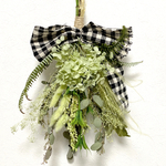 【数量限定🌿】ボリュームたっぷり３２cm グリーン スワッグ 〜ドライフラワー 紫陽花 ユーカリ ナチュラル 