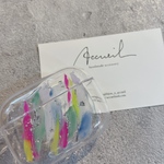ニュアンスデザインAirPodsケース【Neon yellow】AirPods/AirPods  pro /AirPods3