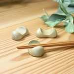 木の箸置き 豆形 朴(ほお)の木 残り1個のみの販売