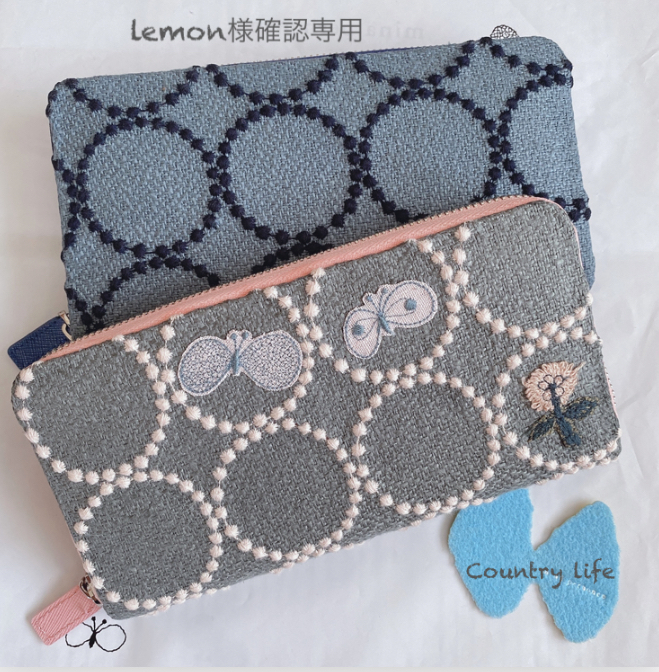 2010.2011*lemon様確認専用 ミナペルホネン 長財布