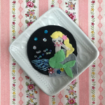 【人魚姫☆マーメイド 】フェルト　ブローチ　ワッペン　キーホルダー